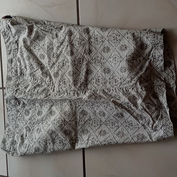 Blue Sol Men's Beige w Tan Skulls Diamond Print sz 38 - Picture 10 of 15